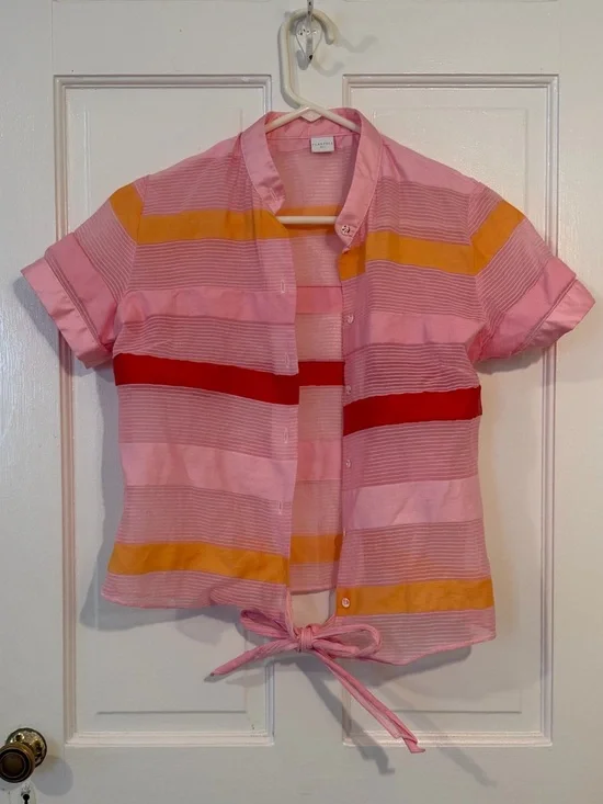 Flagpole NYC beach knot tie coverup - Picture 1 of 6